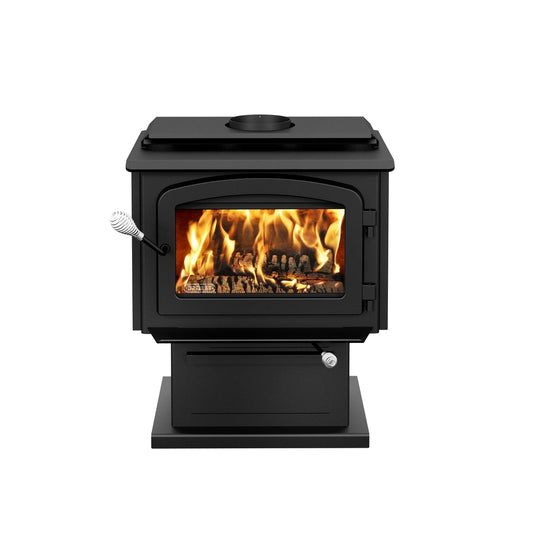 Drolet Escape 1500 Wood Stove w/ Pedestal 65,000BTU 30% Tax Credit