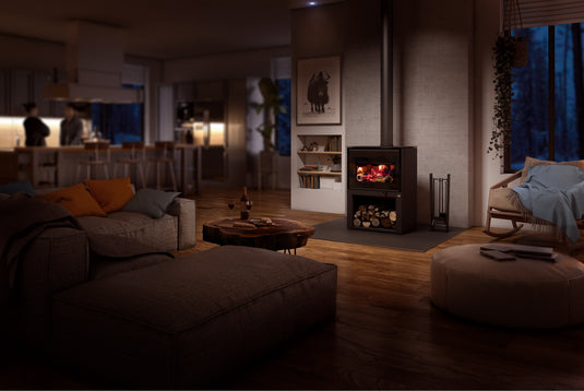 Osburn Inspire Wood Stove w/ Steel Base Kit & Ash Drawer 30% Tax Credit!