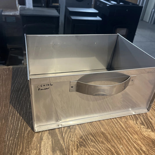 Leisure Line Pioneer Hearth Independence Coal Stove Ash Pan Stainless Steel