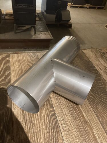 5” Stainless Steel Tee Stove/chimney Vent 316SS 24ga