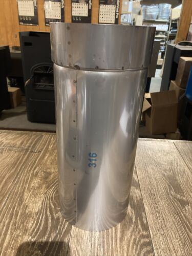 6” Stainless Steel Slip Section Stove Pipe
