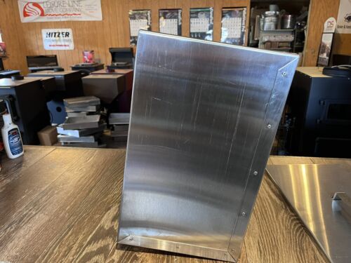 Leisure Line Pioneer Coal Stove Stainless Steel Hopper w/ Lid