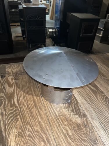 6” Stainless Steel Chimney Cap Round 316 Stainless
