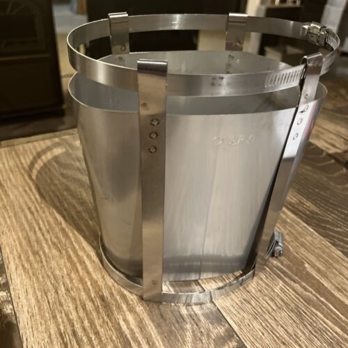 6” forever flex oval liner female to male connector OCLF6