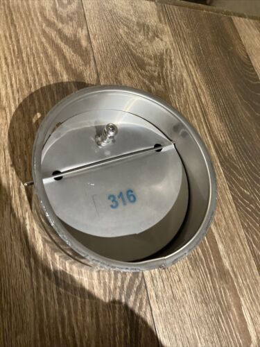 6” Barometric Damper- 316 Stainless Steel