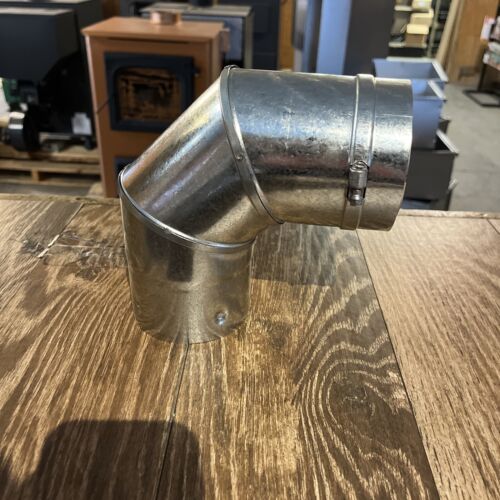 VP-EL0390 3” ventis pellet vent pipe, 90degree fixed elbow