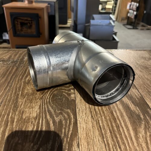 Load image into Gallery viewer, VP-T03 3” ventis pellet vent pipe, tee w/ cap
