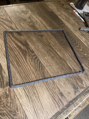 Alaska Coal Stove 'K' Glass Kit w/ Gasket  (12-5/8”x10-3/4”) S-041