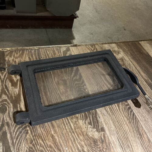 hitzer 503/710 coal stove replacement fuel/glass door complete