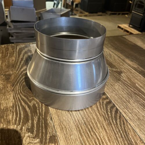 8” x 6” stainless steel stove pipe/chimney reducer/increaser