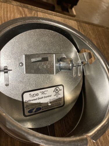6” RC Barometric Damper Field Controls