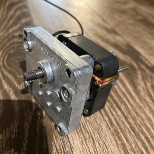 Alaska coal stove paddle feed gear motor S-038M