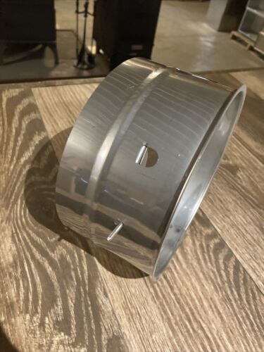 7” barometric damper stainless steel