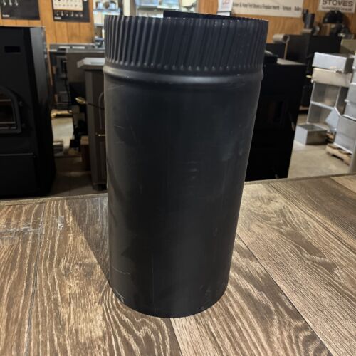 6”x12” black stove pipe 24ga gray metal 6-24-600A