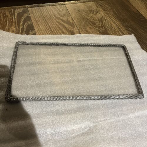 Kozi pellet stove glass 13.5”L x 7.5”H GLS0LKSH large glass kozi shop heater