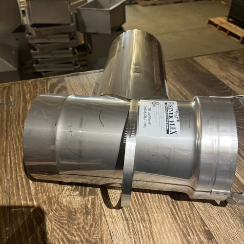 6” chimney liner tee with removable snout olympia forever flex TB6 & TS6