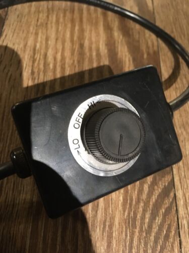 Coal Stove Fan Speed Control Rheostat #R020