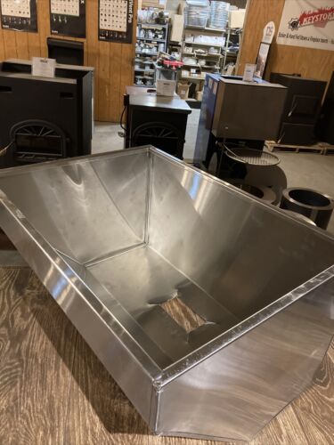 Reading Juniata/upgraded 150# Coal Stove Hopper Stainless Steel #CS0120