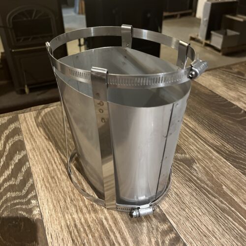 6” forever flex oval liner female to male connector OCLF6