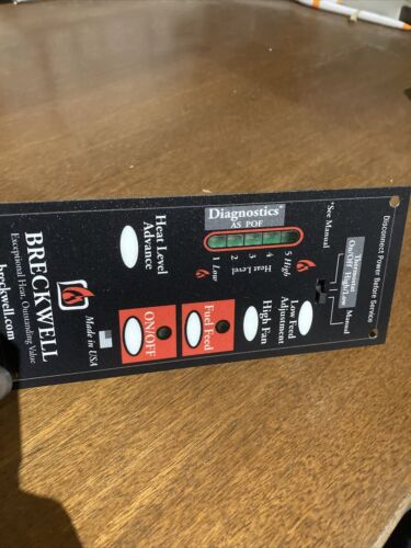A-E-401 Breckwell Control Board Panel Kit, 5 Speed OEM Pellet Stove