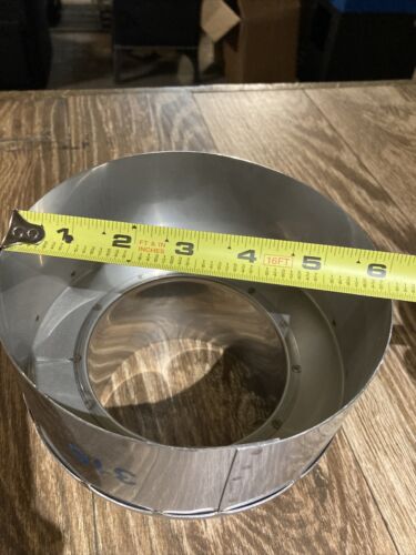 6” x 4” Stainless Steel Stove Pipe Reducer/increaser