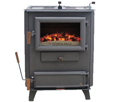 Load image into Gallery viewer, DS Anthra-Max DSXV14 Gravity Feed Coal Stove
