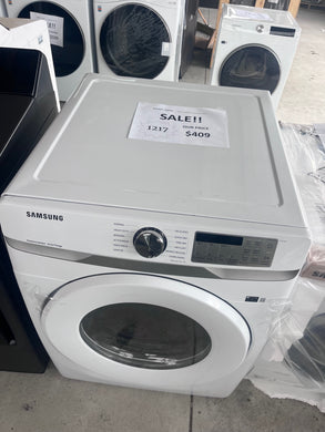 #1217- Samsung 7.5cuft Stackable Electric Dryer (White)