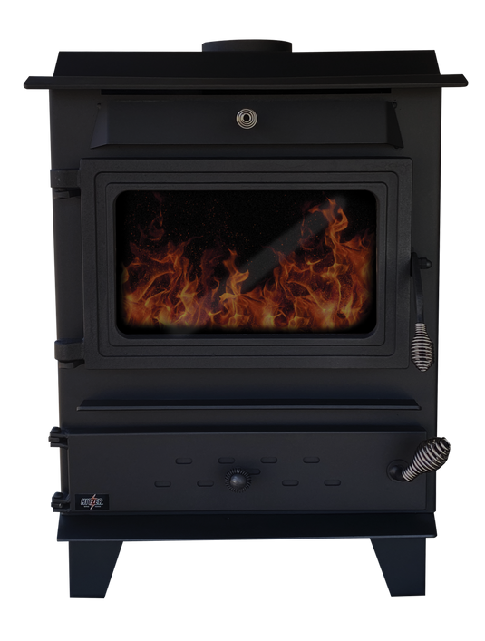 Hitzer 254 Hand Fired Coal Stove-- 75,000BTU