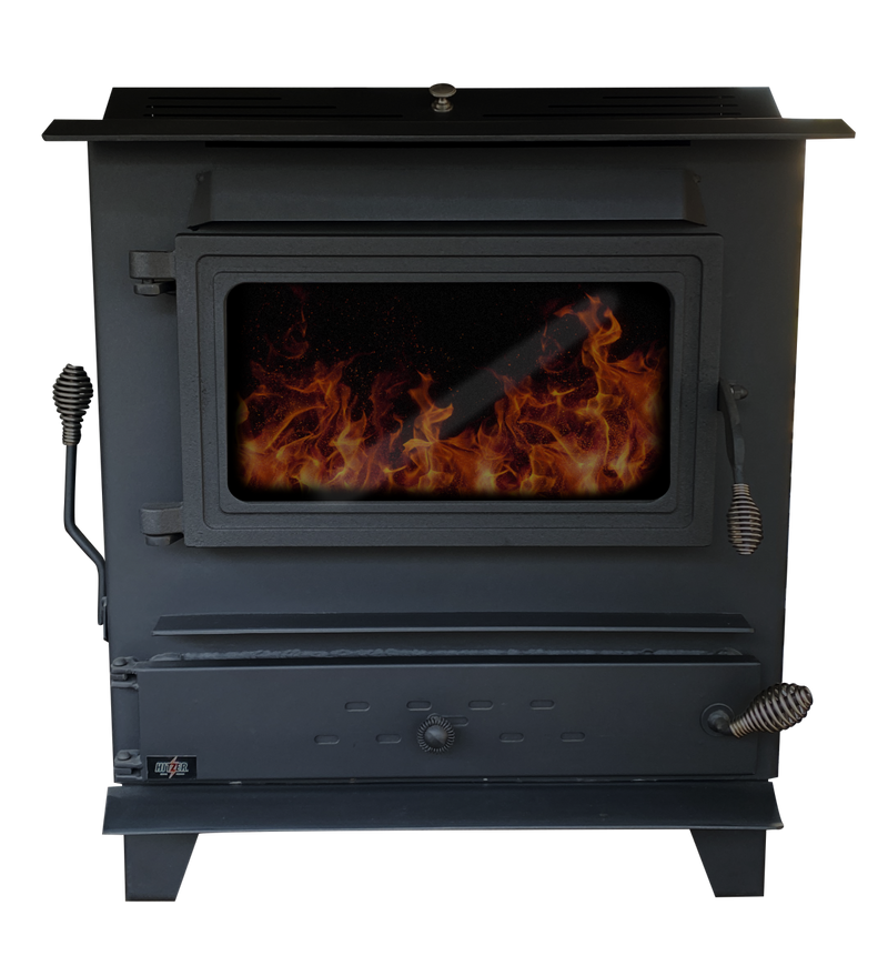 Load image into Gallery viewer, Hitzer 50-93 Gravity Fed Coal Stove
