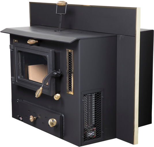 Hitzer 503 Ez-Flo Hopper Fed Coal Fireplace Insert