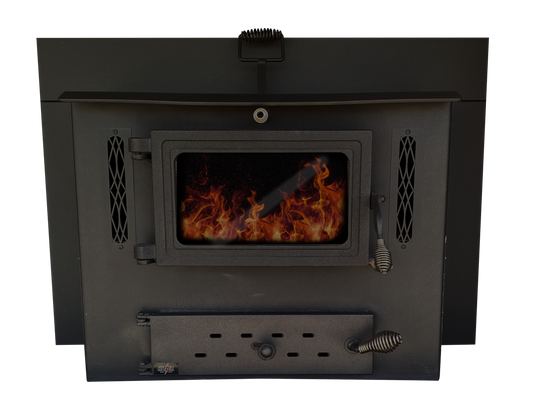 Hitzer 503 Ez-Flo Hopper Fed Coal Fireplace Insert