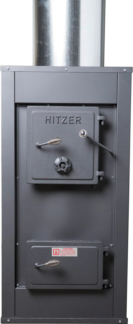 Hitzer 55FA Forced Air Coal Furnace-- 75,000BTU NEW!