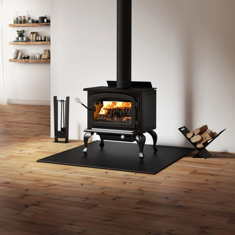Load image into Gallery viewer, Drolet Columbia II Wood Stove w/ Legs 65,000BTU 30% Tax Credit
