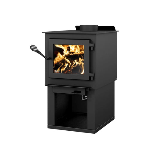 Drolet Deco Nano Wood Stove w/ Pedestal