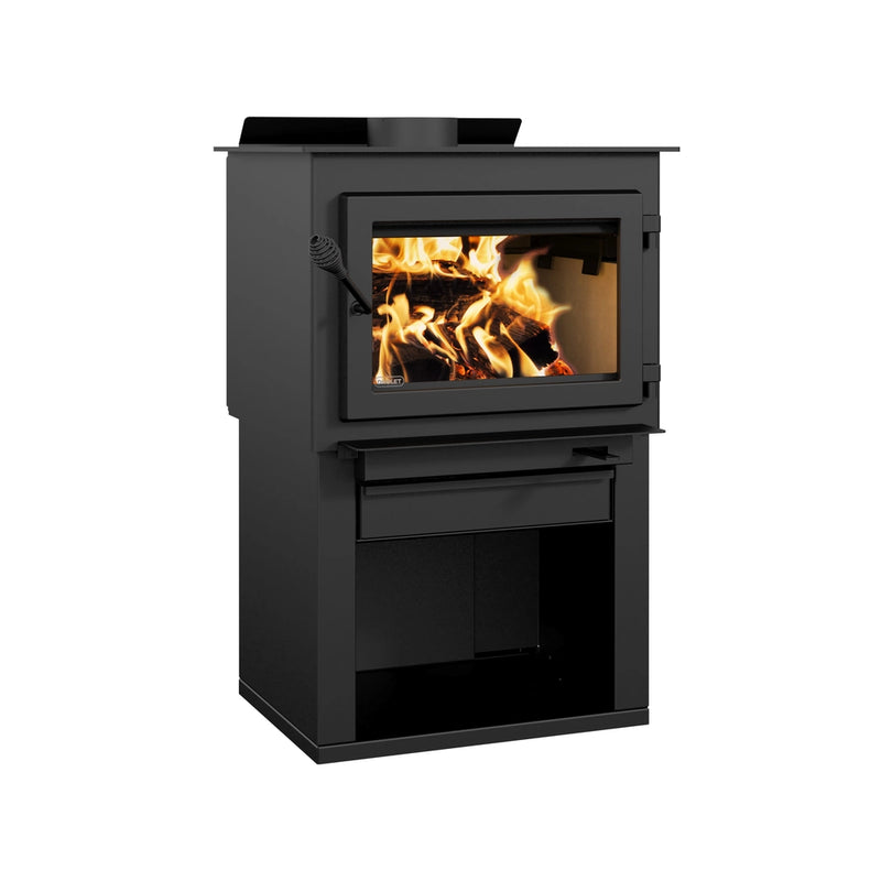 Load image into Gallery viewer, Drolet Deco Alto Wood Stove 75,000 BTU 30% Tax Credit
