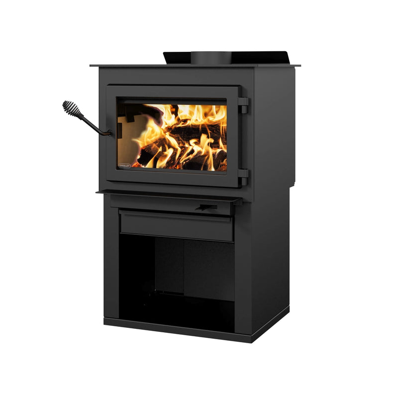 Load image into Gallery viewer, Drolet Deco Alto Wood Stove 75,000 BTU 30% Tax Credit
