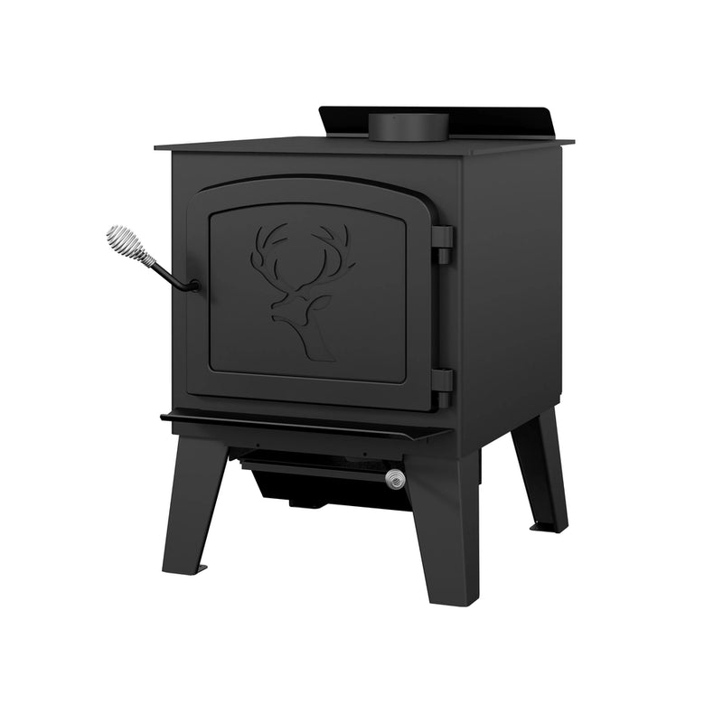 Load image into Gallery viewer, Drolet Black Stag II Wood Stove  90,000BTU
