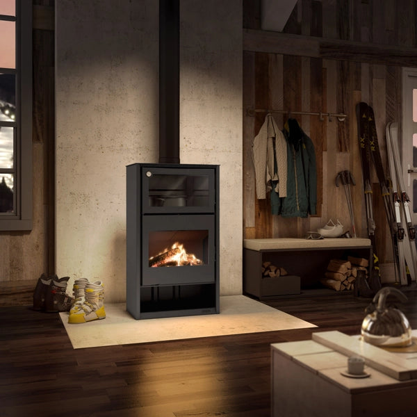 Load image into Gallery viewer, Drolet Atlas Wood Kitchen Cook Stove
