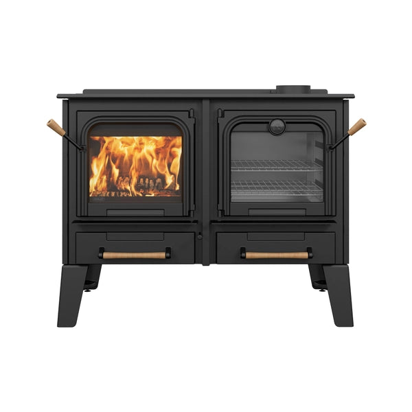 Load image into Gallery viewer, Drolet Chic-Choc Wood Kitchen Cook Stove
