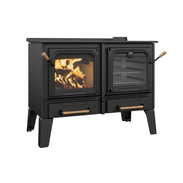 Load image into Gallery viewer, Drolet Chic-Choc Wood Kitchen Cook Stove
