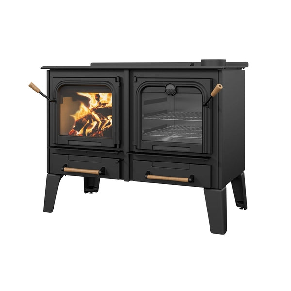 Load image into Gallery viewer, Drolet Chic-Choc Wood Kitchen Cook Stove
