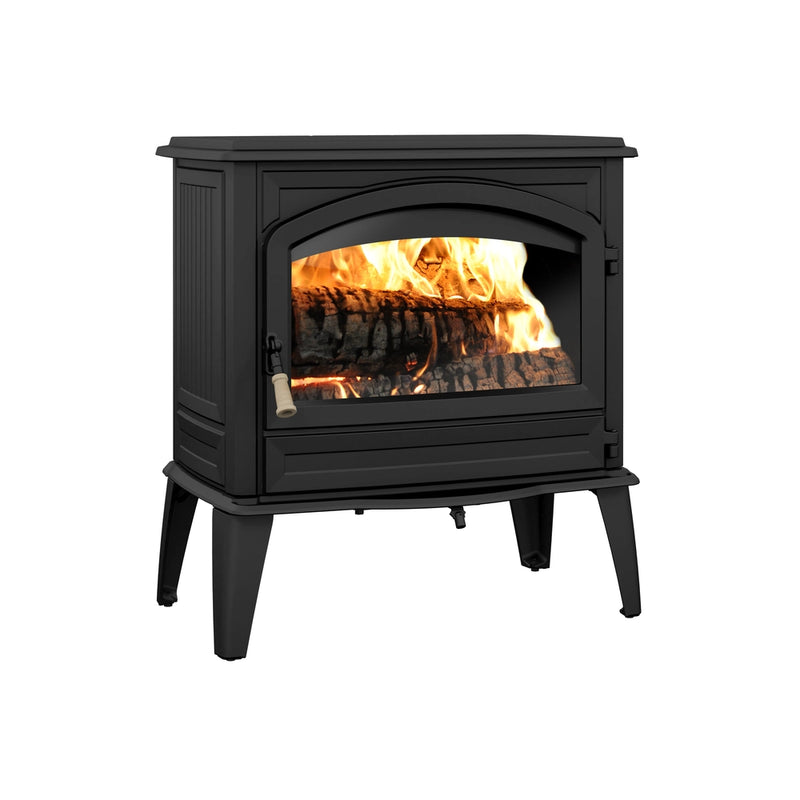 Load image into Gallery viewer, Drolet Cape Town 1800 Cast Iron Wood Stove 75,000BTU 30% Tax Credit
