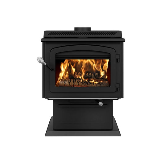 Drolet HT-3000 Wood Stove w/ Pedestal