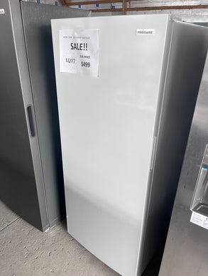 #1407- Frigidaire 13.0-cu ft Garage Ready Frost-free Upright Freezer ( White )