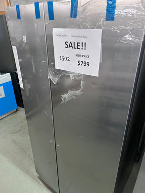 #1502- Frigidaire Gallery 36 in. 26 cu. ft. Standard Depth Side-by-Side Refrigerator in Stainless Steel with Internal Water Dispenser