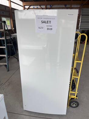 #1472- Frigidaire 20-cu ft Garage Ready Frost-free Upright Freezer ( White )