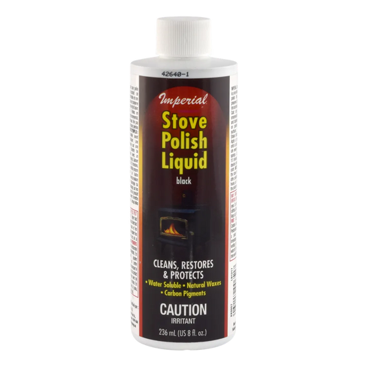Black Stove Polish- 8oz Liquid