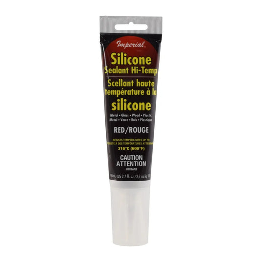 Silicone Sealant- 2.7oz Tube (Clear/Black/Red)