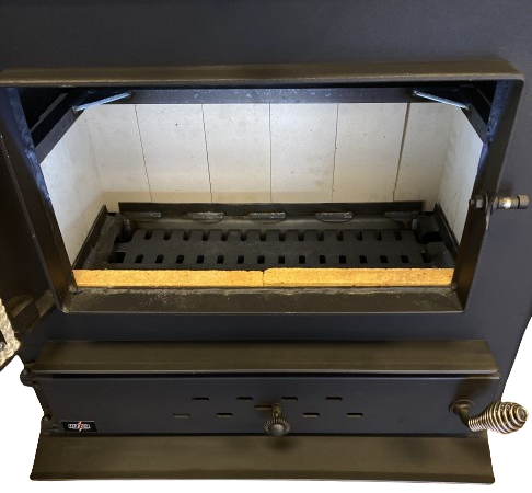 Load image into Gallery viewer, Hitzer 354 Hand Fired Coal Stove-- 100,000BTU
