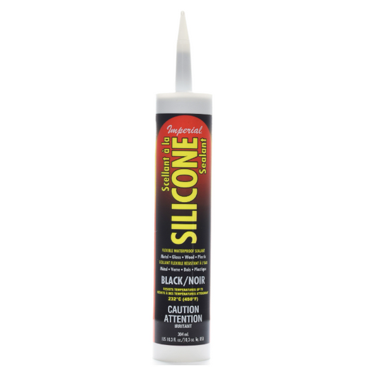 High Temp Silicone Sealant 600° 10.3oz Caulk Tube- Red